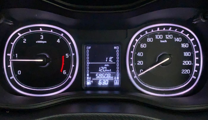 2018 Maruti Vitara Brezza ZDI, Diesel, Manual, 58,869 km, Odometer Image
