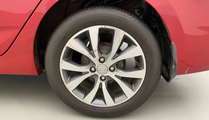 2017 Hyundai Verna 1.6 VTVT SX AT, Petrol, Automatic, 15,842 km, Left Rear Wheel