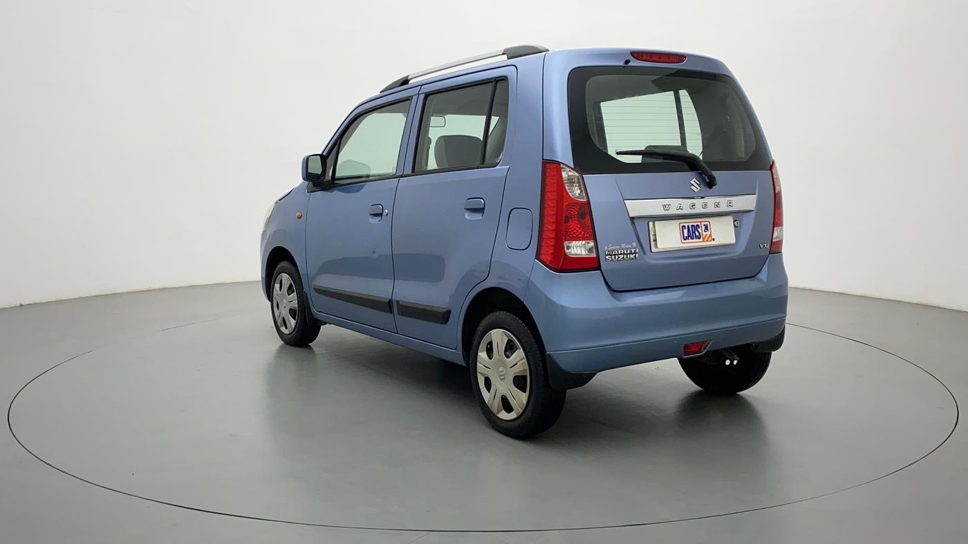 2011 Maruti Wagon R 1.0 VXI, Petrol, Manual, 60,953 km, Left Back Diagonal
