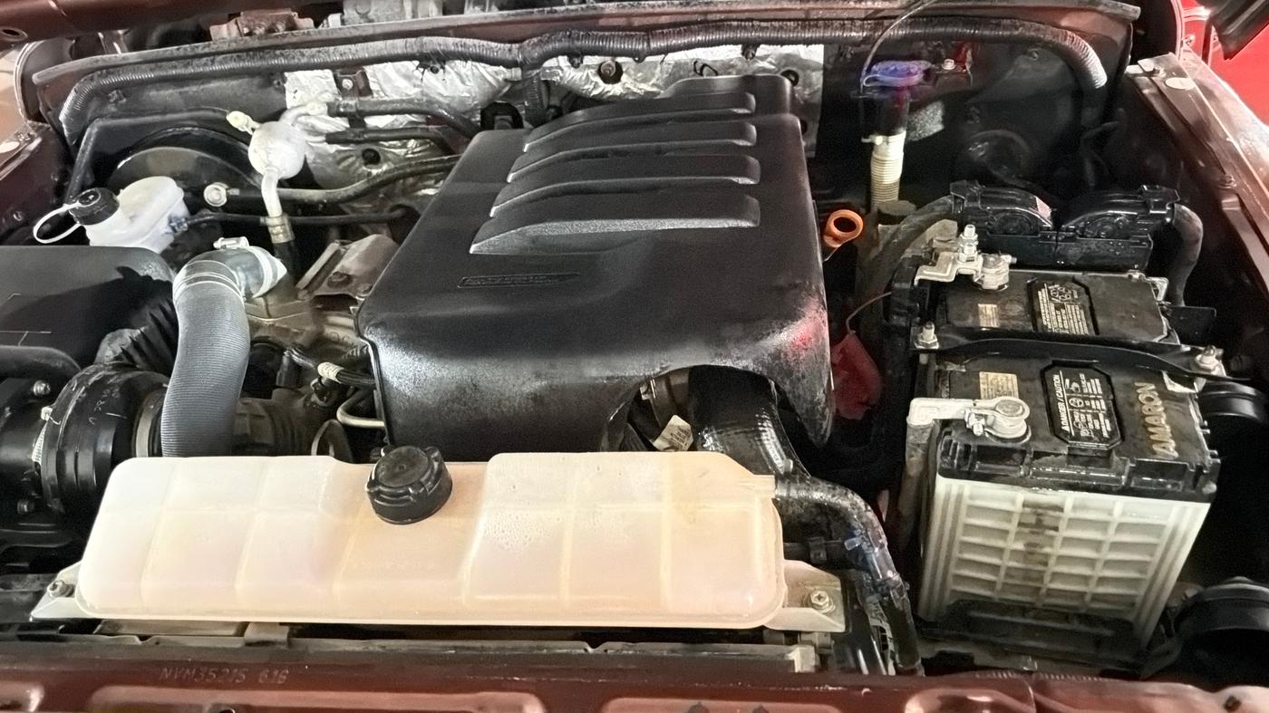 2021 Mahindra Thar LX HT PETROL 4WD MT, Petrol, Manual, 29,447 km, Engine View - Left
