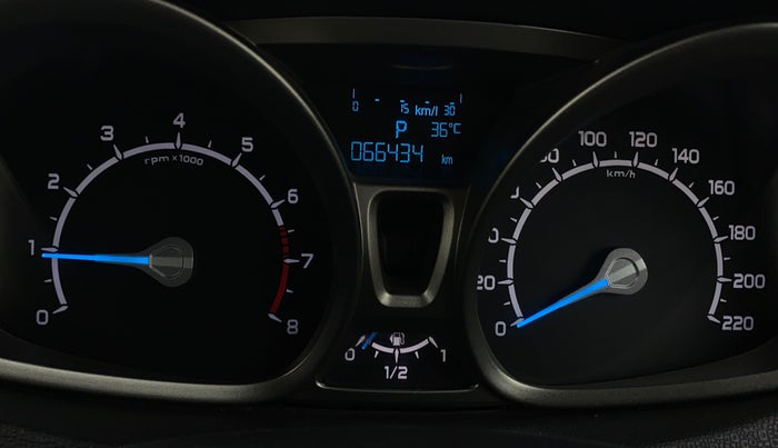 2017 Ford Ecosport TITANIUM 1.5L PETROL AT, Petrol, Automatic, 66,433 km, Odometer Image