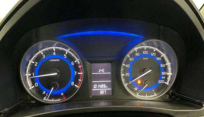 2016 Maruti Baleno DELTA PETROL 1.2, Petrol, Manual, 1,01,471 km, Odometer Image