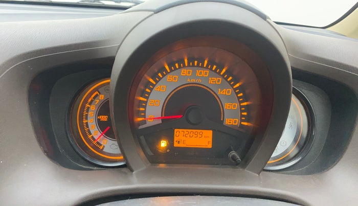 2013 Honda Brio S MT, Petrol, Manual, 72,099 km, Odometer Image