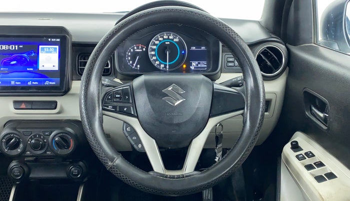 2017 Maruti IGNIS DELTA 1.2 K12 AMT, CNG, Automatic, 68,705 km, Steering Wheel Close Up