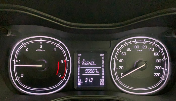 2017 Maruti Vitara Brezza VDI, Diesel, Manual, 96,567 km, Odometer Image