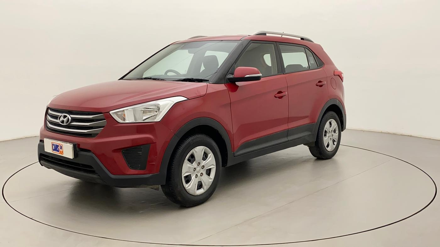 2017 Hyundai Creta E 1.6 PETROL, Petrol, Manual, 42,305 km, Left Front Diagonal