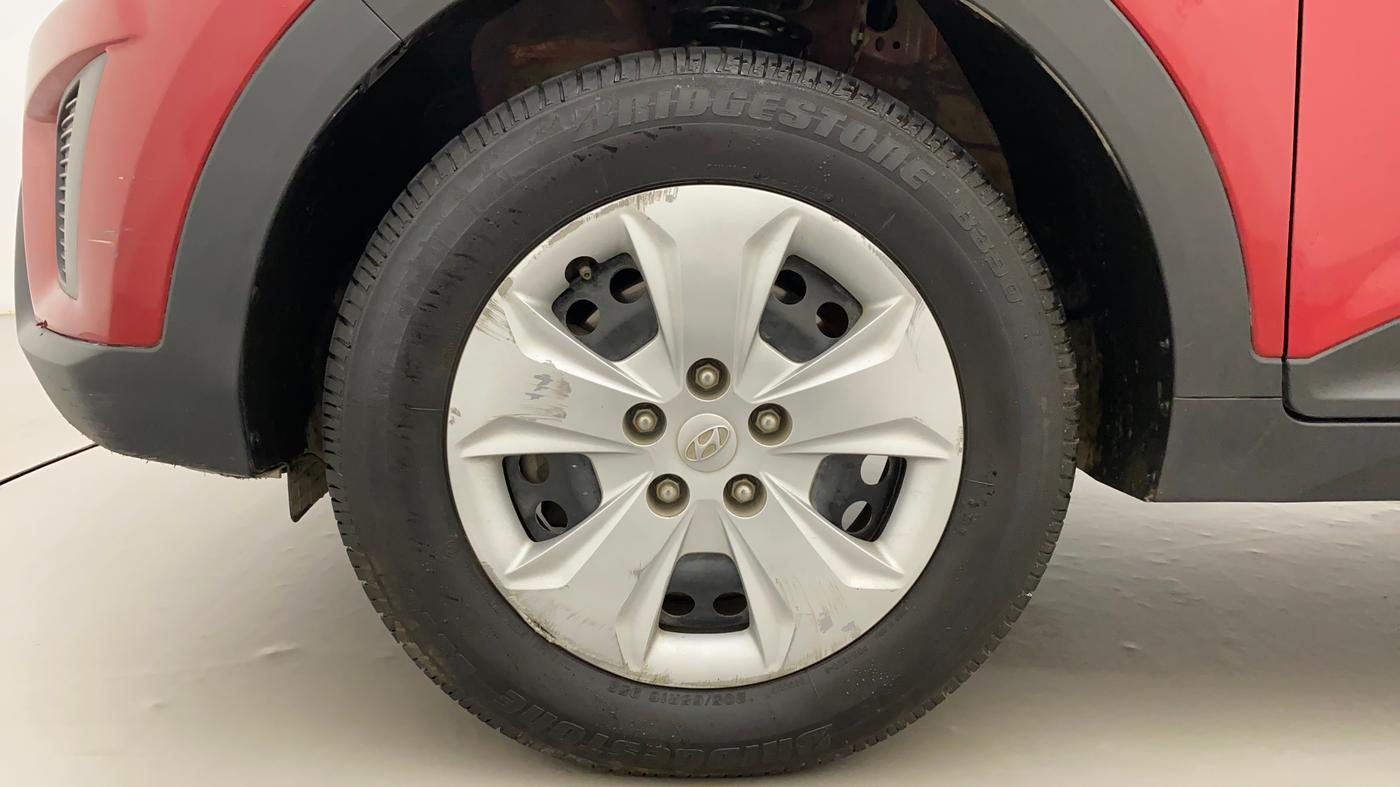 2017 Hyundai Creta E 1.6 PETROL, Petrol, Manual, 42,305 km, Left Front Wheel