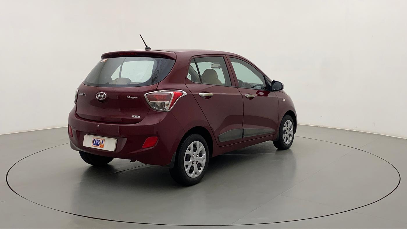2014 Hyundai Grand i10 MAGNA 1.2 KAPPA VTVT, Petrol, Manual, 9,928 km, Right Back Diagonal