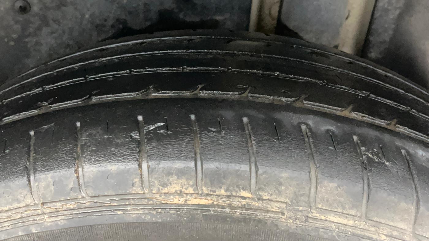2020 MG HECTOR SHARP 1.5 DCT PETROL, Petrol, Automatic, 59,261 km, Left Rear Tyre Tread