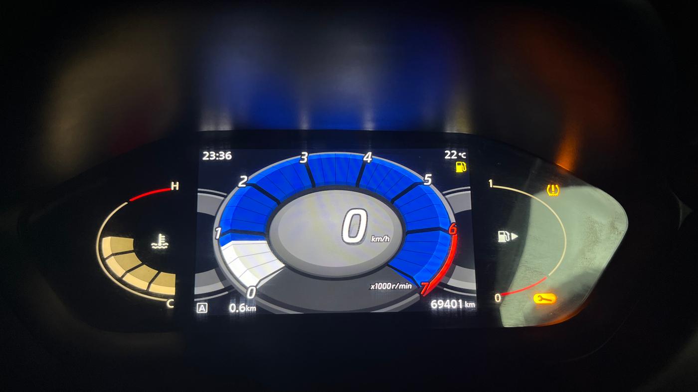 2023 Nissan MAGNITE XV PREMIUM, Petrol, Manual, 69,400 km, Odometer Image