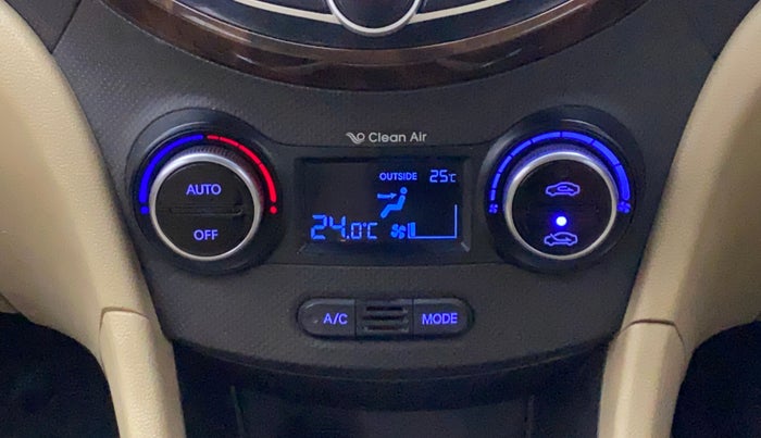 2015 Hyundai Verna FLUIDIC 4S 1.6 VTVT S(O), Petrol, Manual, 51,974 km, Automatic Climate Control