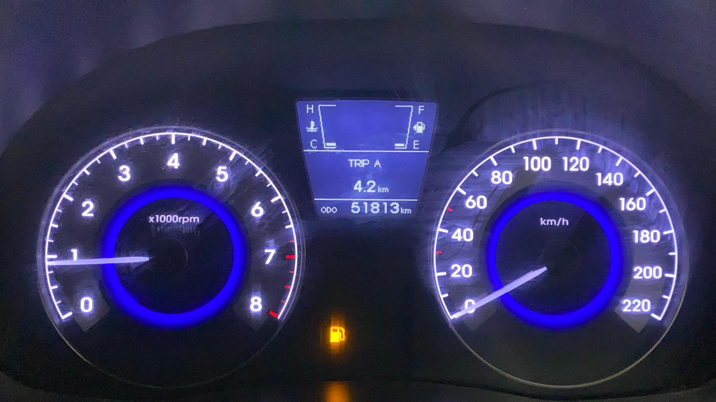 2015 Hyundai Verna FLUIDIC 4S 1.6 VTVT S(O), Petrol, Manual, 51,974 km, Odometer Image