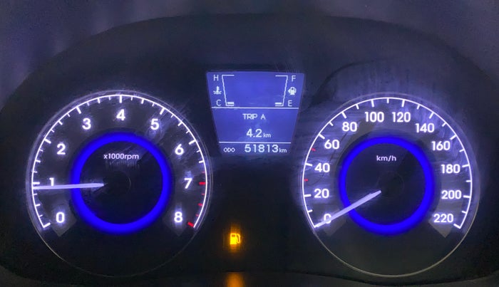2015 Hyundai Verna FLUIDIC 4S 1.6 VTVT S(O), Petrol, Manual, 51,974 km, Odometer Image