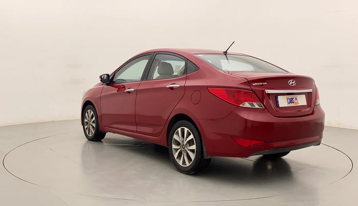 2015 Hyundai Verna FLUIDIC 4S 1.6 VTVT S(O), Petrol, Manual, 51,974 km, Left Back Diagonal