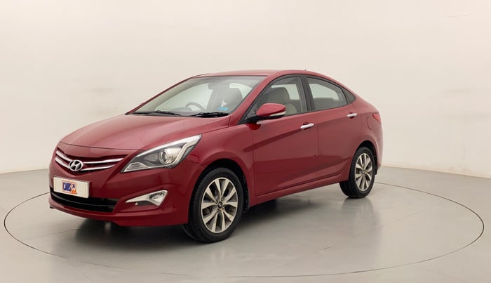 2015 Hyundai Verna FLUIDIC 4S 1.6 VTVT S(O), Petrol, Manual, 51,974 km, Left Front Diagonal
