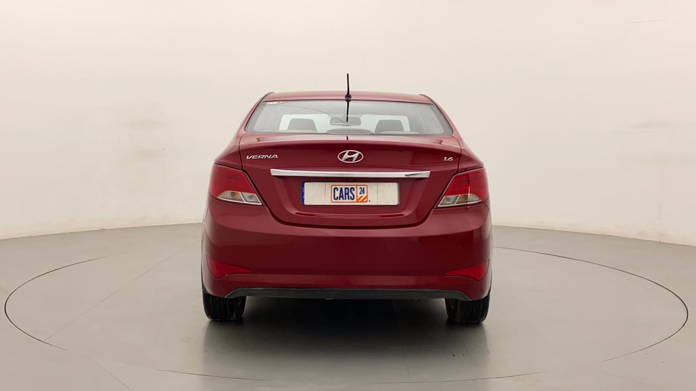 2015 Hyundai Verna FLUIDIC 4S 1.6 VTVT S(O), Petrol, Manual, 51,974 km, Back/Rear
