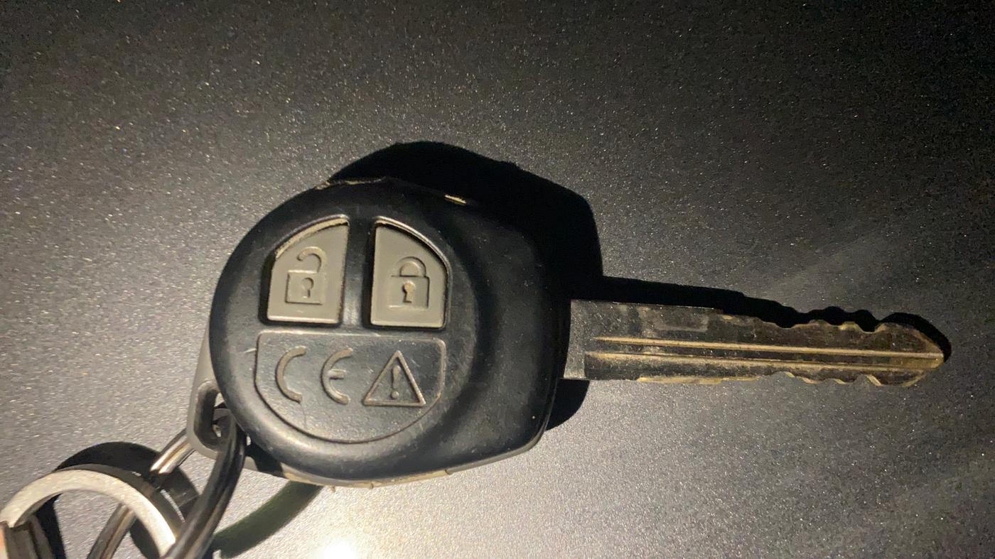 2022 Maruti Ciaz DELTA 1.5 SHVS MT PETROL, Petrol, Manual, 69,786 km, Key Close Up