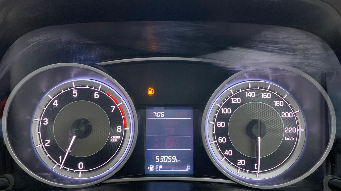 2021 Maruti Dzire VXI, Petrol, Manual, 53,059 km, Odometer Image