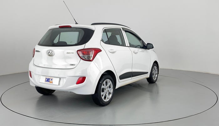 2016 Hyundai Grand i10 SPORTZ 1.2 KAPPA VTVT, Petrol, Manual, 59,566 km, Right Back Diagonal