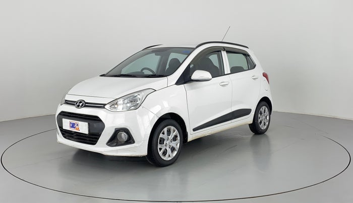2016 Hyundai Grand i10 SPORTZ 1.2 KAPPA VTVT, Petrol, Manual, 59,566 km, Left Front Diagonal