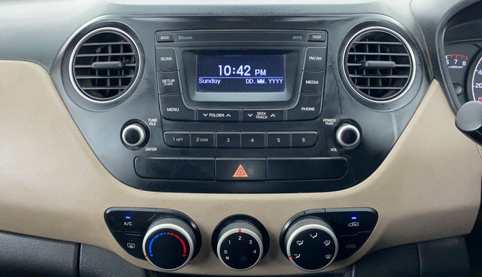 2016 Hyundai Grand i10 SPORTZ 1.2 KAPPA VTVT, Petrol, Manual, 59,566 km, Air Conditioner