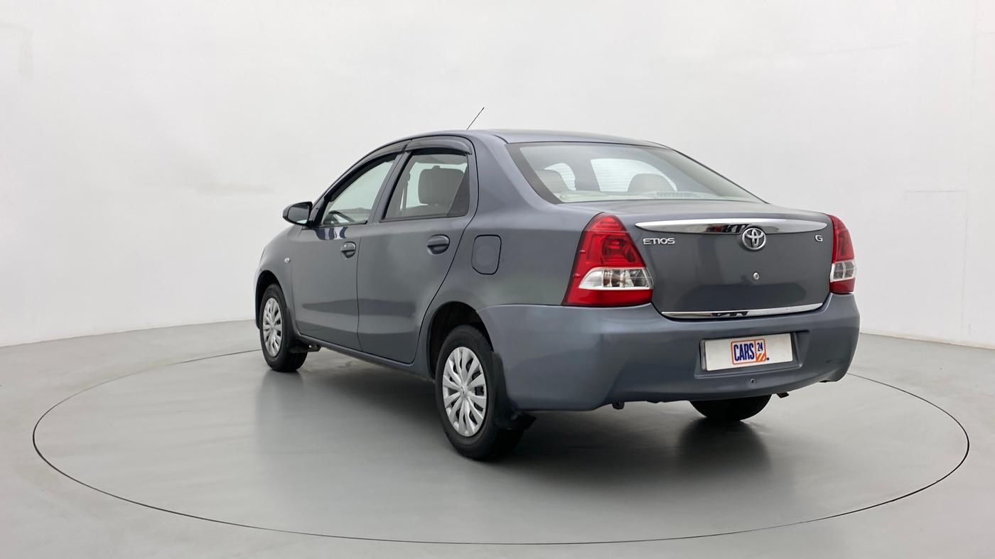 2016 Toyota Etios G, Petrol, Manual, 31,073 km, Left Back Diagonal