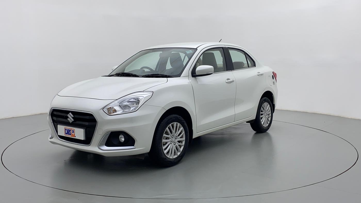 2022 Maruti Dzire ZXI CNG, CNG, Manual, 4,068 km, Left Front Diagonal