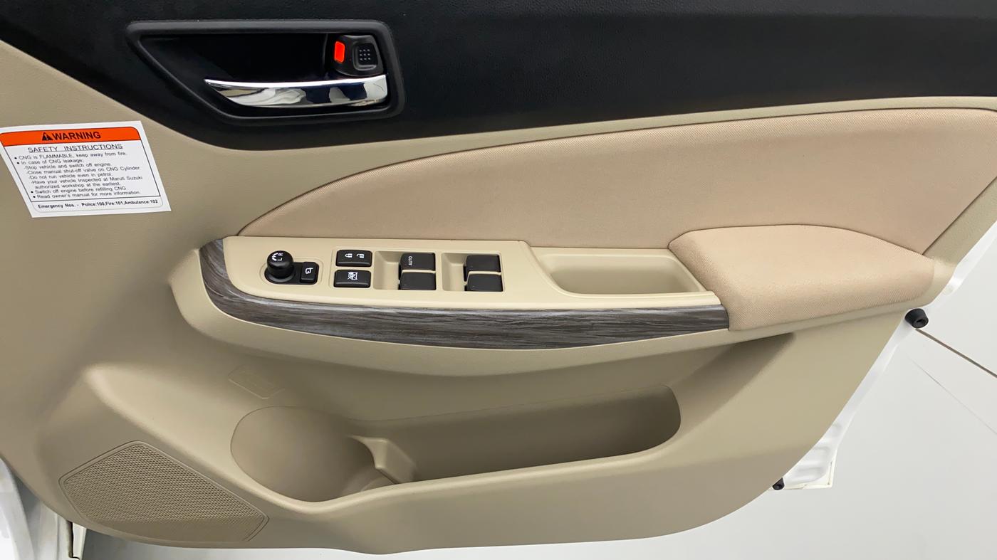 2022 Maruti Dzire ZXI CNG, CNG, Manual, 4,068 km, Driver Side Door Panels Control