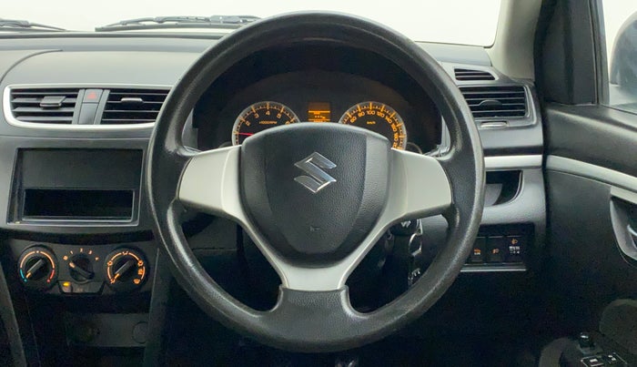 2012 Maruti Swift VXI, Petrol, Manual, 79,156 km, Steering Wheel Close Up