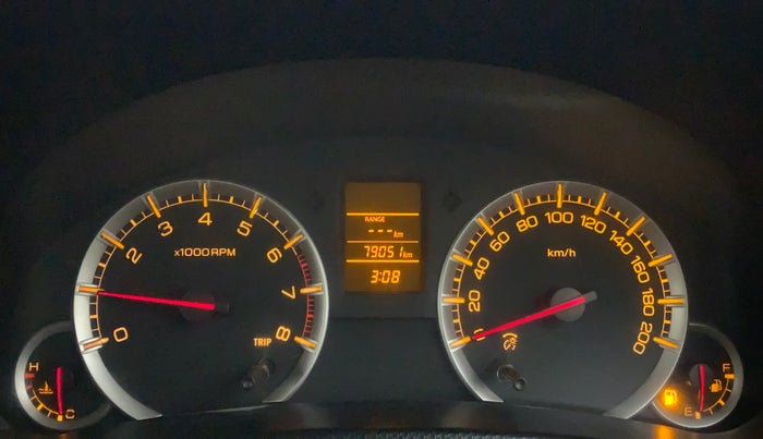 2012 Maruti Swift VXI, Petrol, Manual, 79,156 km, Odometer Image
