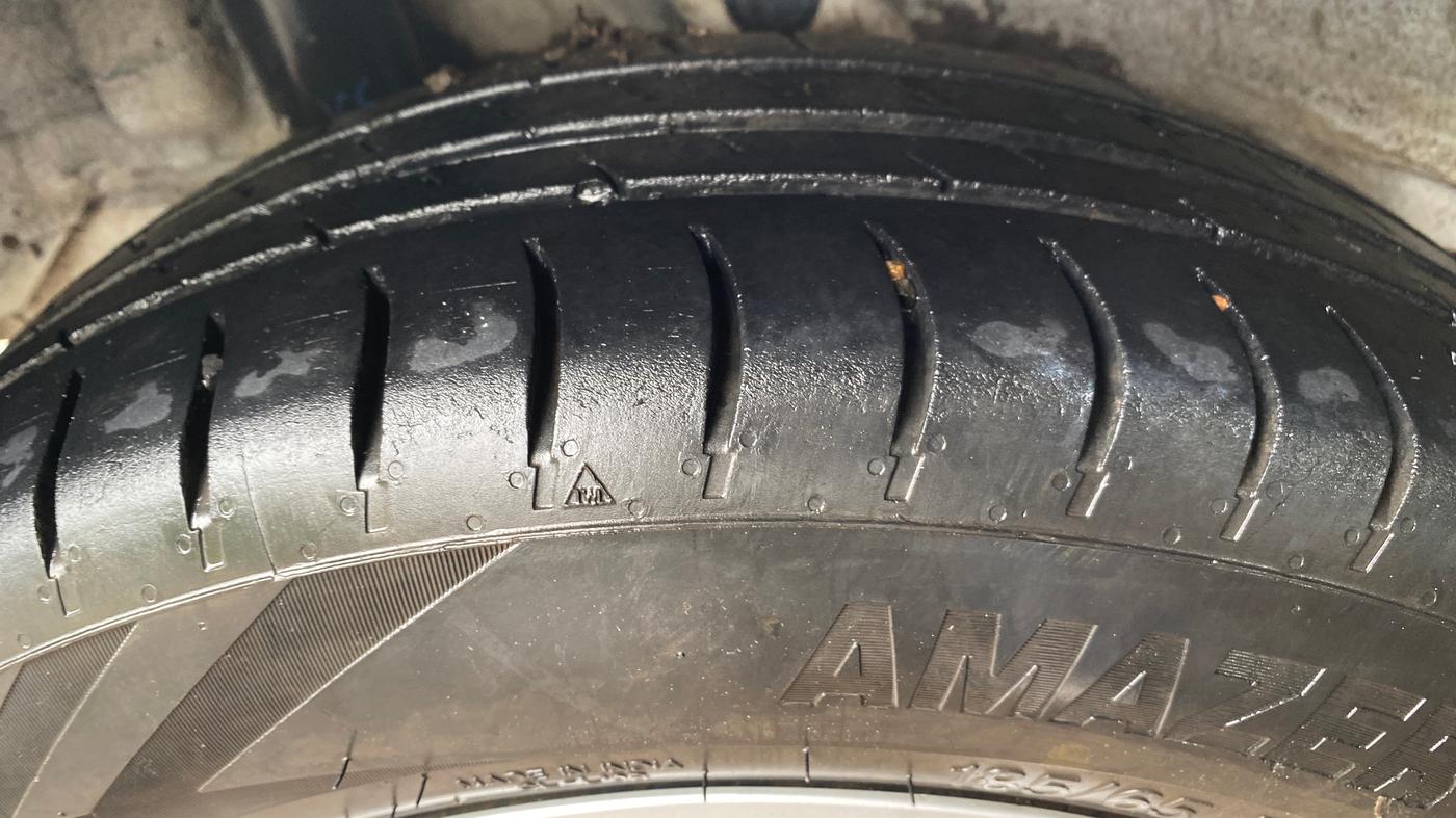 2018 Hyundai Verna 1.6 EX CRDI, Diesel, Manual, 80,426 km, Right Rear Tyre Tread