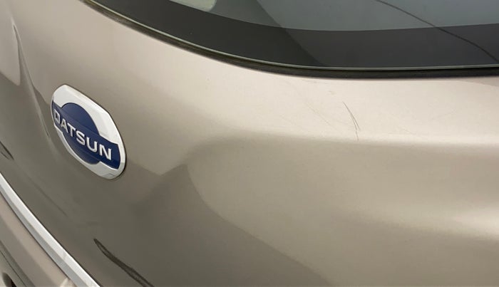 2018 Datsun Go A EPS, Petrol, Manual, 35,700 km, Dicky (Boot door) - Minor scratches
