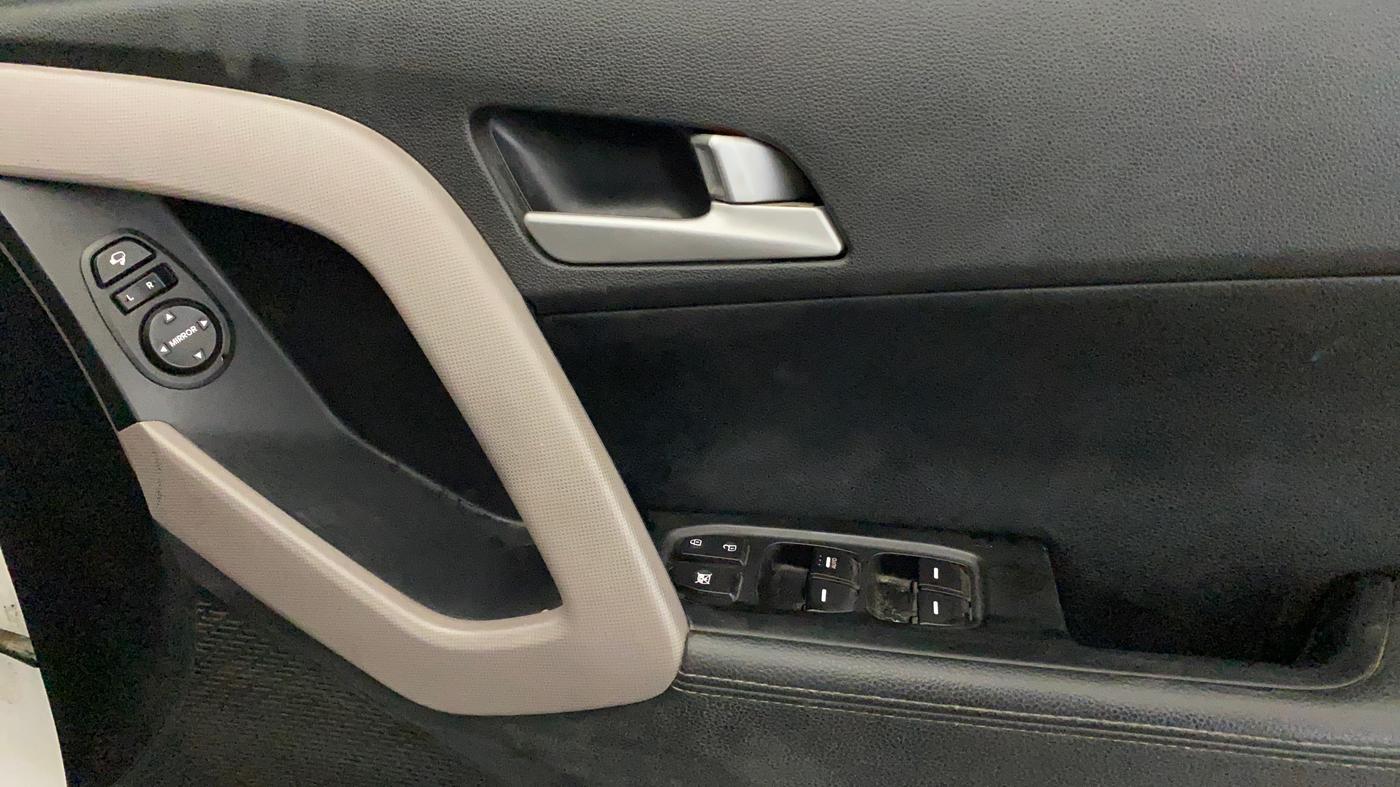 2018 Hyundai Creta SX (O) 1.6 PETROL, Petrol, Manual, 86,669 km, Driver Side Door Panels Control