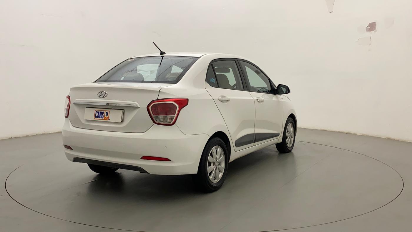 2014 Hyundai Xcent S AT 1.2 (O), Petrol, Automatic, 22,292 km, Right Back Diagonal
