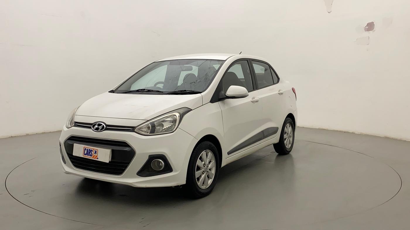 2014 Hyundai Xcent S AT 1.2 (O), Petrol, Automatic, 22,292 km, Left Front Diagonal