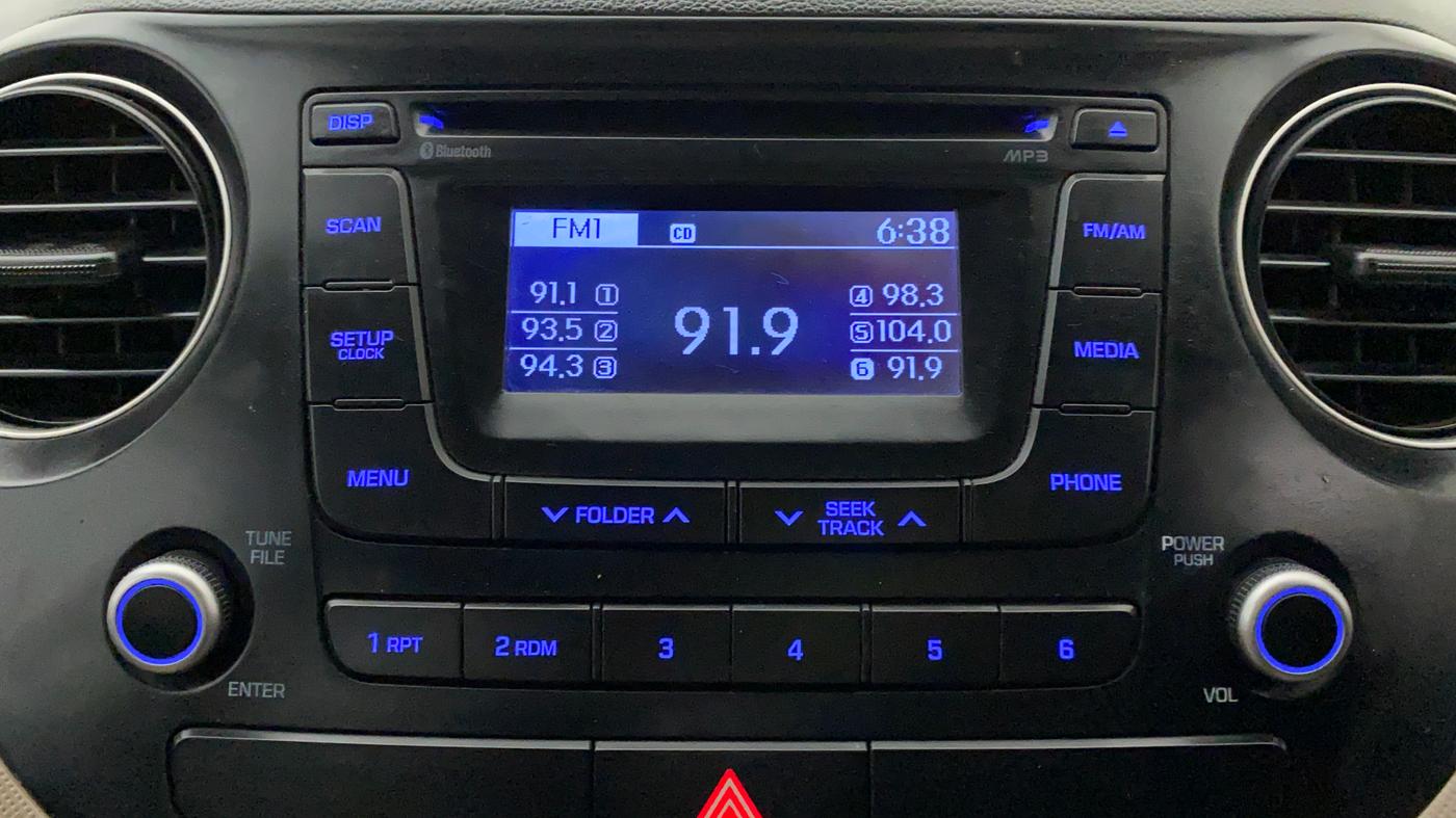 2014 Hyundai Xcent S AT 1.2 (O), Petrol, Automatic, 22,292 km, Infotainment System