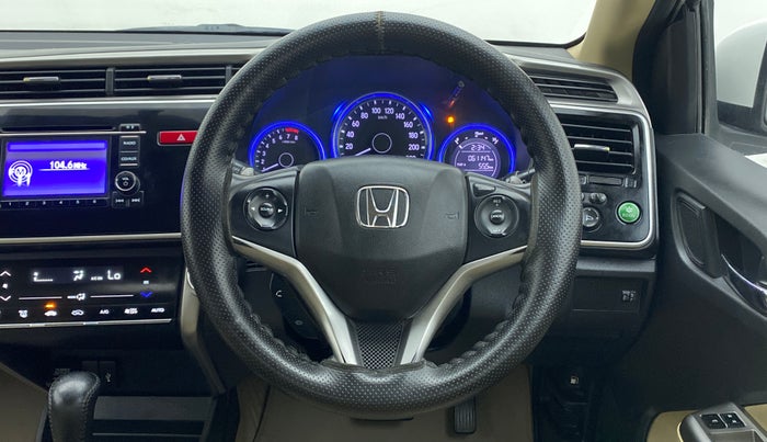 2015 Honda City VX CVT PETROL, Petrol, Automatic, 61,624 km, Steering Wheel Close Up