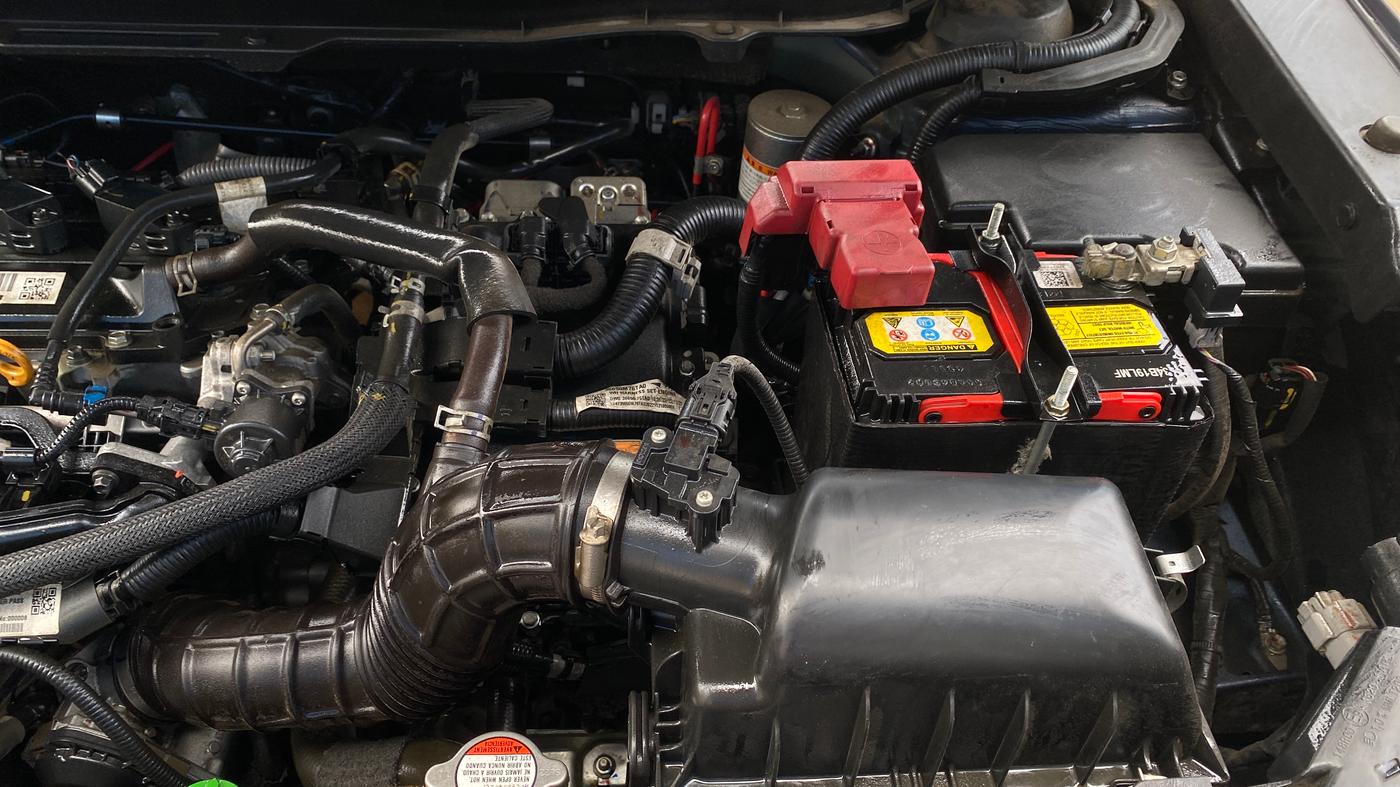 2023 Maruti Grand Vitara ALPHA PLUS HYBRID ECVT, Hybrid, Automatic, 12,535 km, Engine View - Left