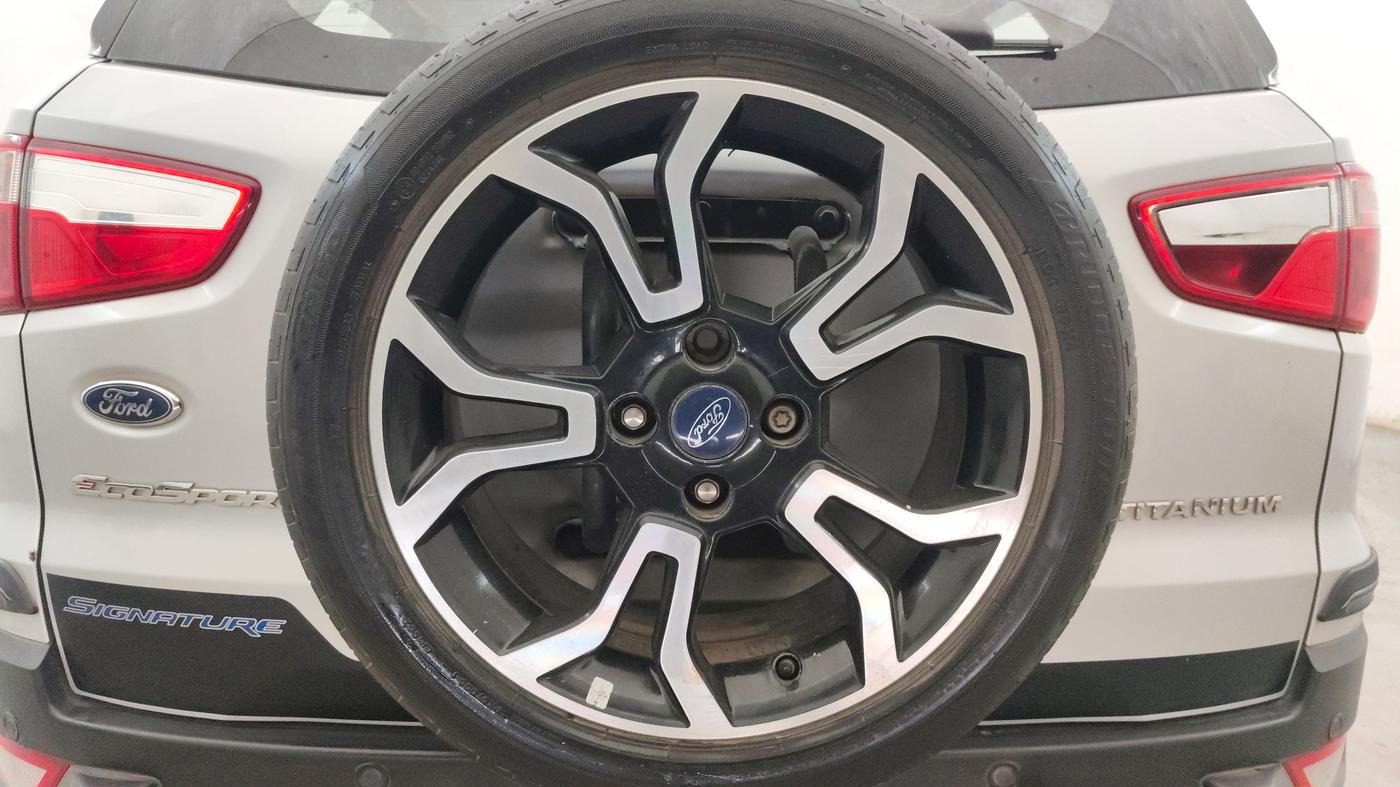 2019 Ford Ecosport TITANIUM 1.5L SIGNATURE EDITION (SUNROOF) PETROL, Petrol, Manual, 1,07,349 km, Spare Tyre