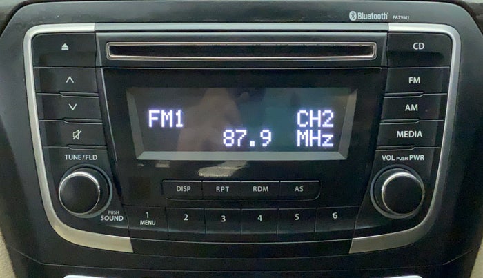 2018 Maruti Ciaz DELTA 1.4 MT PETROL, Petrol, Manual, 70,248 km, Infotainment System