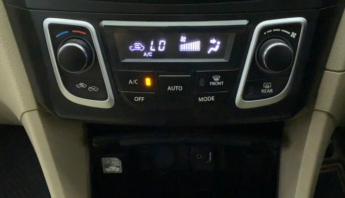 2018 Maruti Ciaz DELTA 1.4 MT PETROL, Petrol, Manual, 70,248 km, Automatic Climate Control