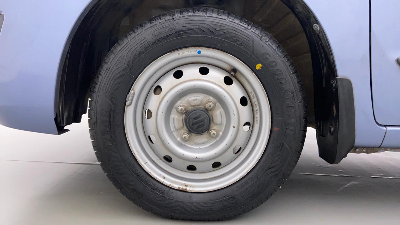 2018 Maruti Wagon R 1.0 LXI CNG, CNG, Manual, 27,860 km, Left Front Wheel