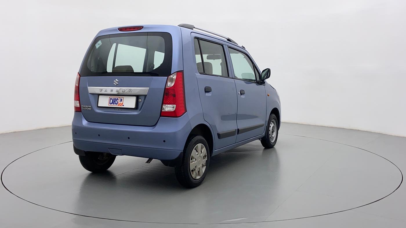 2018 Maruti Wagon R 1.0 LXI CNG, CNG, Manual, 27,860 km, Right Back Diagonal