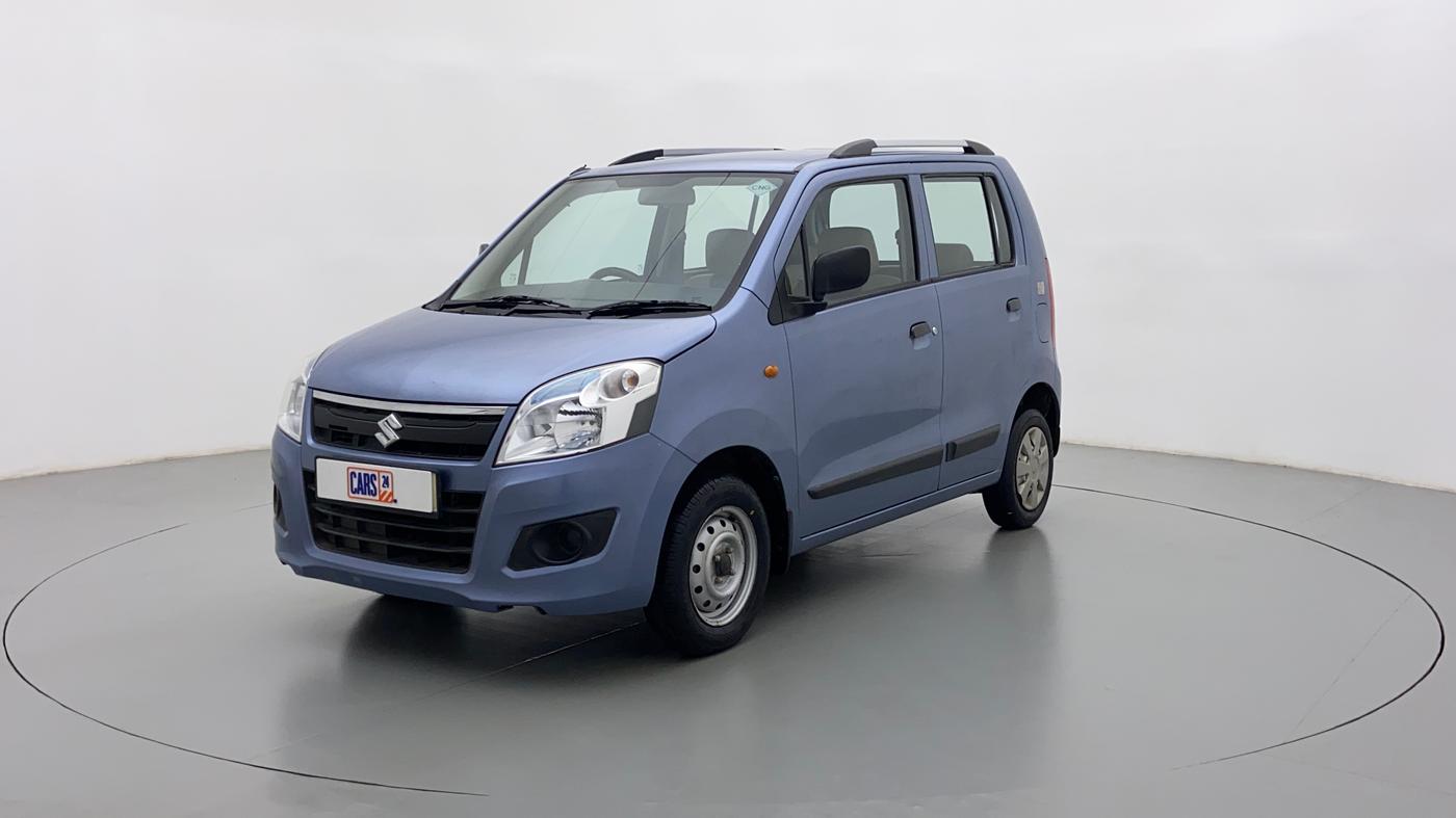 2018 Maruti Wagon R 1.0 LXI CNG, CNG, Manual, 27,860 km, Left Front Diagonal