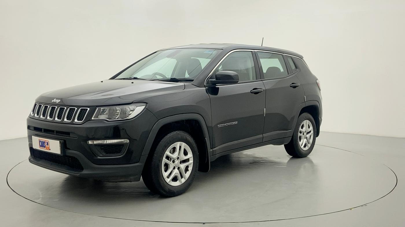 2020 Jeep Compass SPORT PLUS PETROL, Petrol, Manual, 17,866 km, Left Front Diagonal
