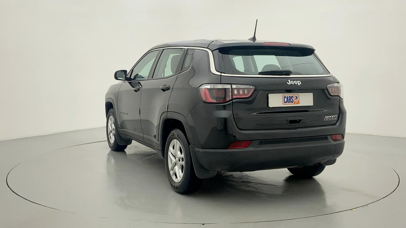 2020 Jeep Compass SPORT PLUS PETROL, Petrol, Manual, 17,866 km, Left Back Diagonal