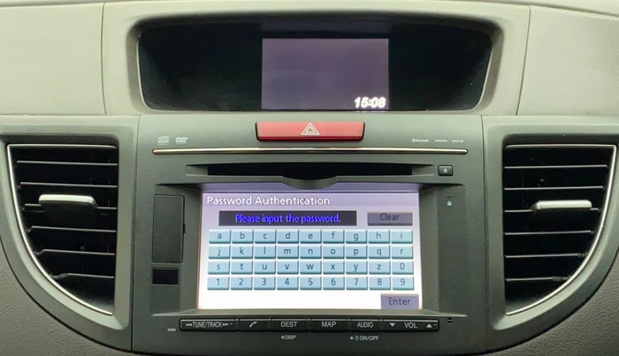 2013 Honda CRV 2.4L 4WD AVN AT, Petrol, Automatic, 1,13,035 km, Infotainment System