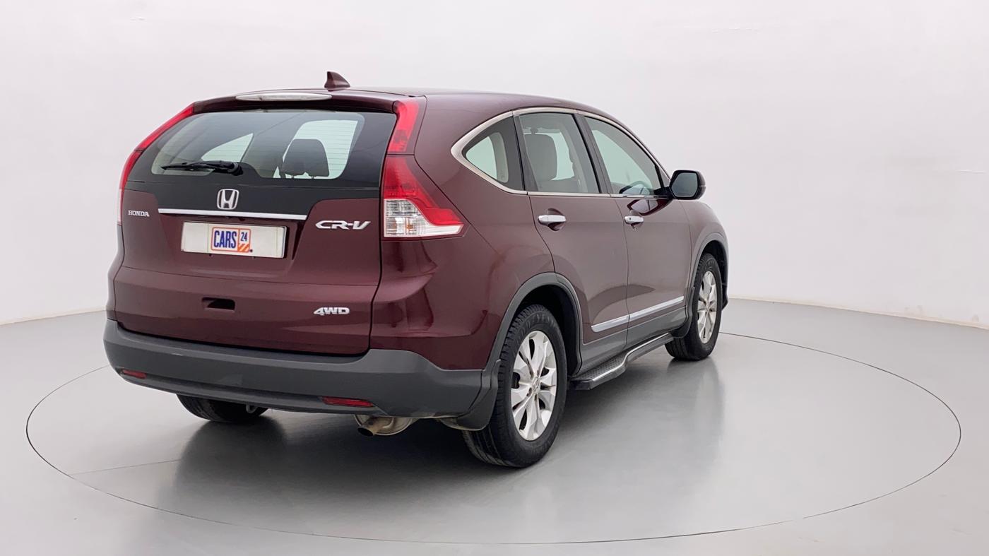 2013 Honda CRV 2.4L 4WD AVN AT, Petrol, Automatic, 1,13,035 km, Right Back Diagonal