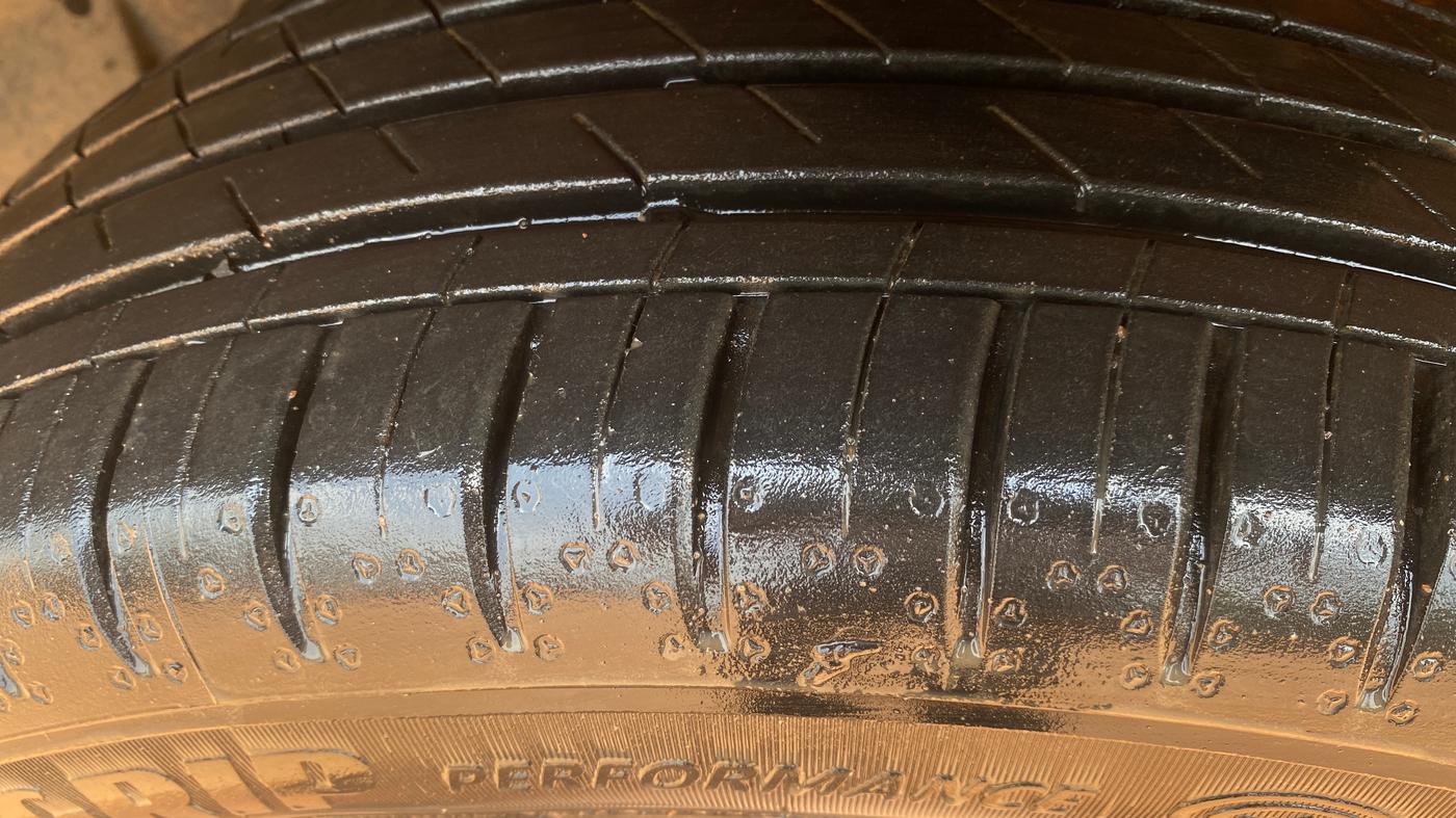 2024 Tata Curvv Accomplished S 1.2 Petrol 6MT, Petrol, Manual, 2,402 km, Left Front Tyre Tread