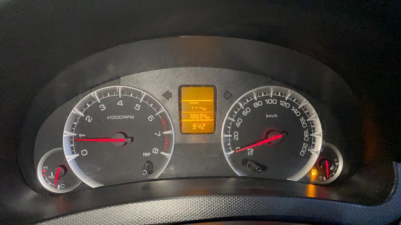 2017 Maruti Swift VXI, Petrol, Manual, 78,709 km, Odometer Image